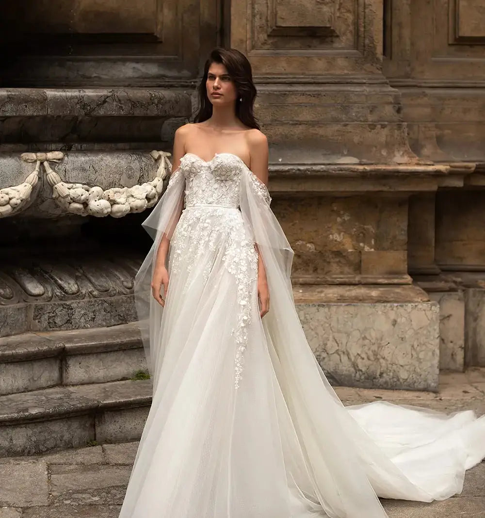 Our Favorite Wedding Gowns Inspired by Love