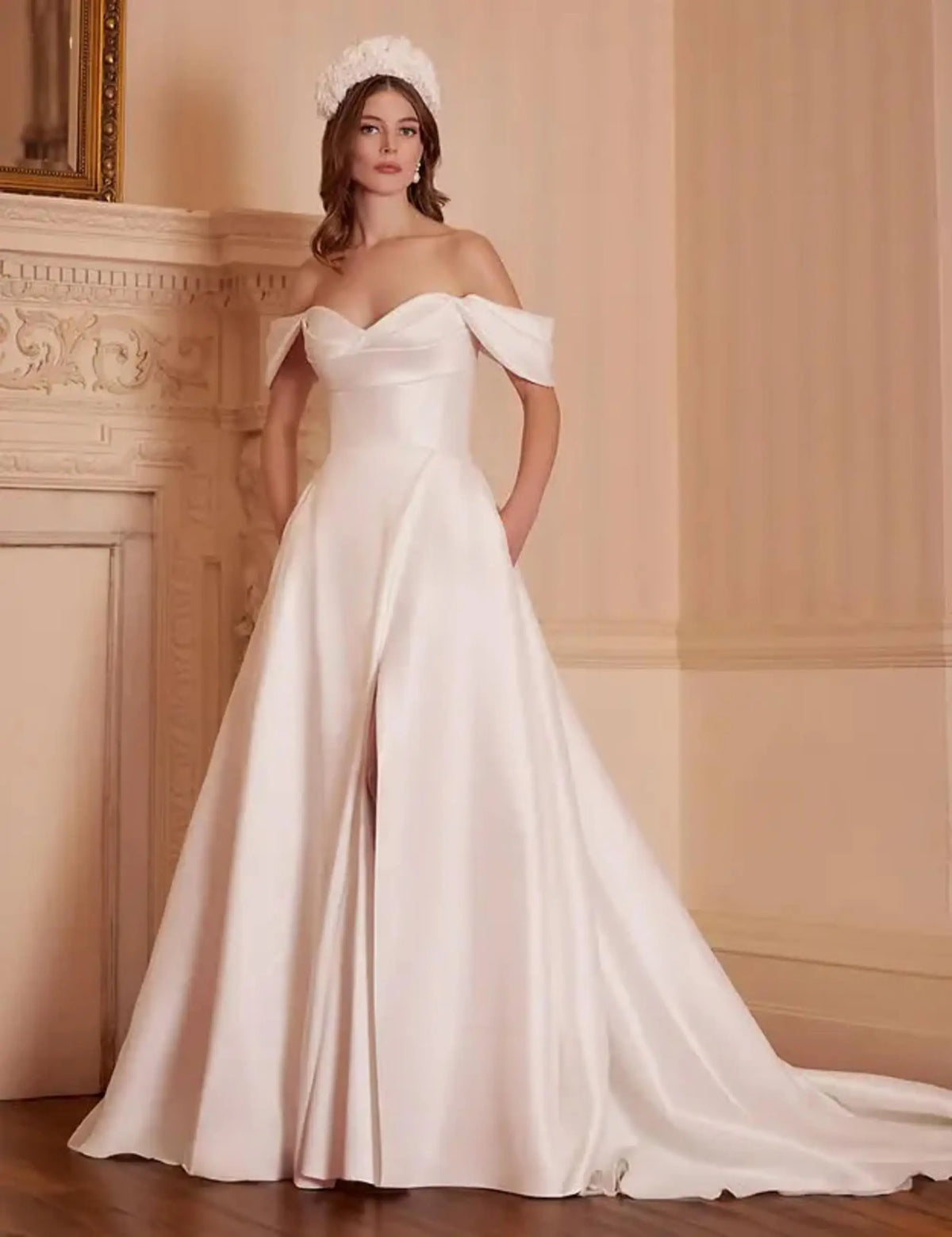 How to Create a Stunning Bridal Look with Satin Wedding Dresses