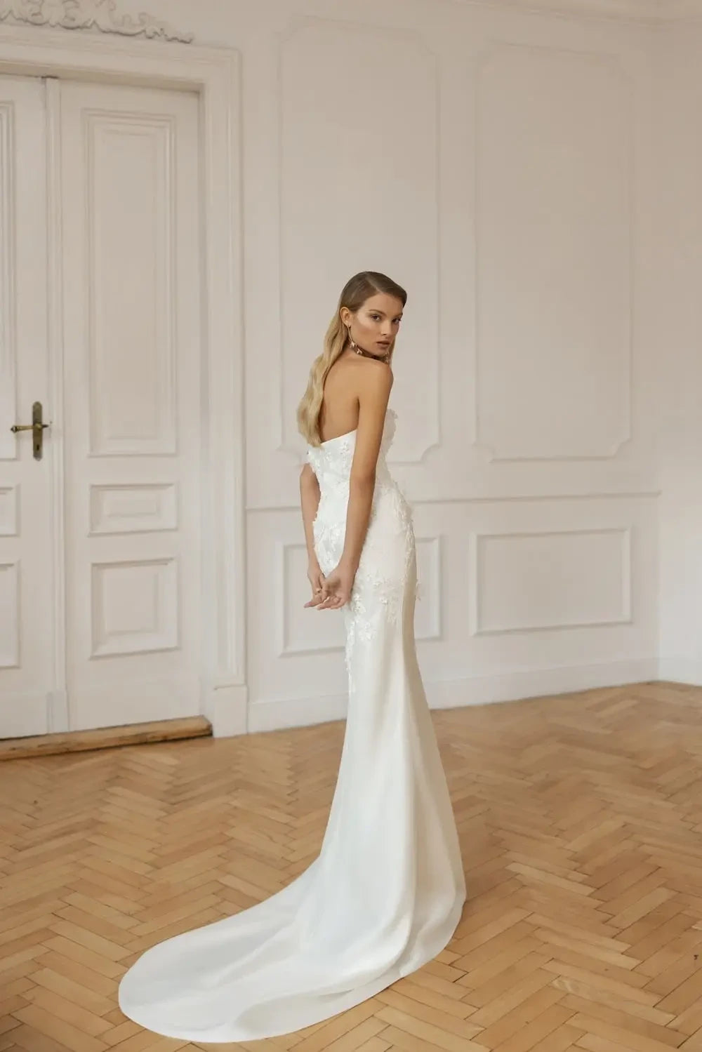 Minelli dress and overskirt