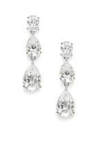 CHLOE PEAR DROP EARRINGS