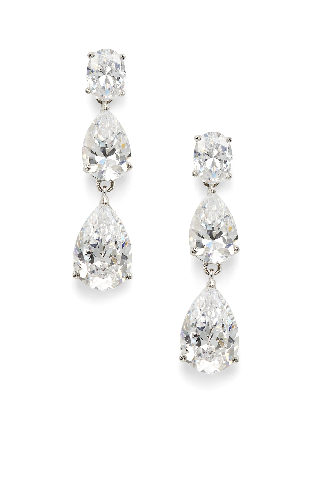 CHLOE PEAR DROP EARRINGS