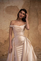Venus dress and overskirt