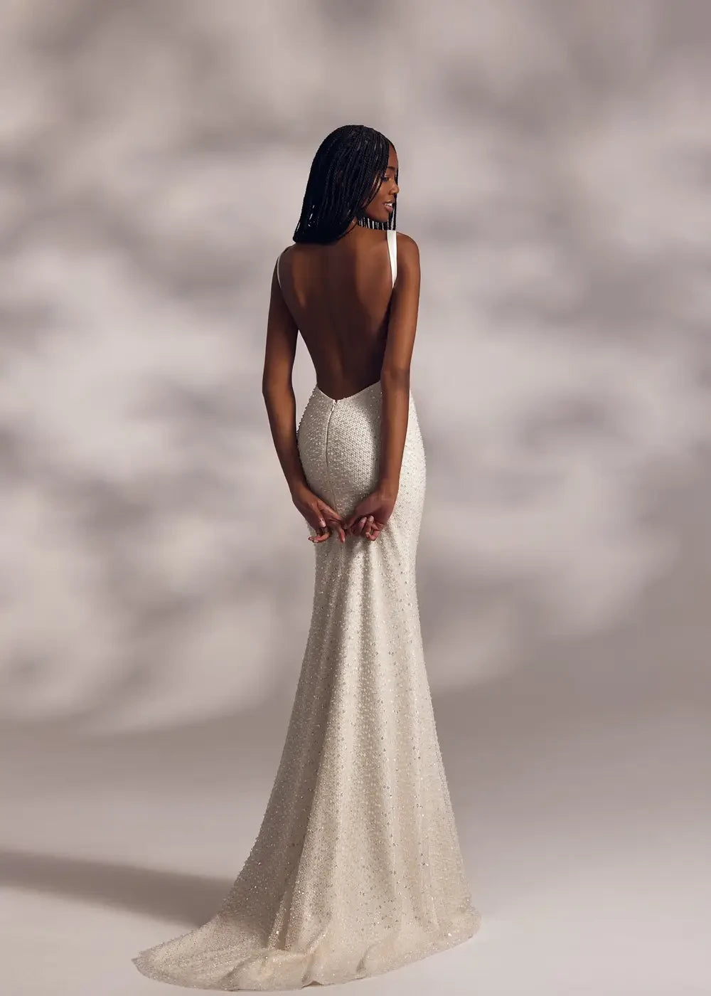 Merci dress and overskirt