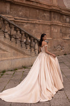 Venus dress and overskirt