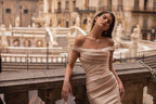 Venus dress and overskirt