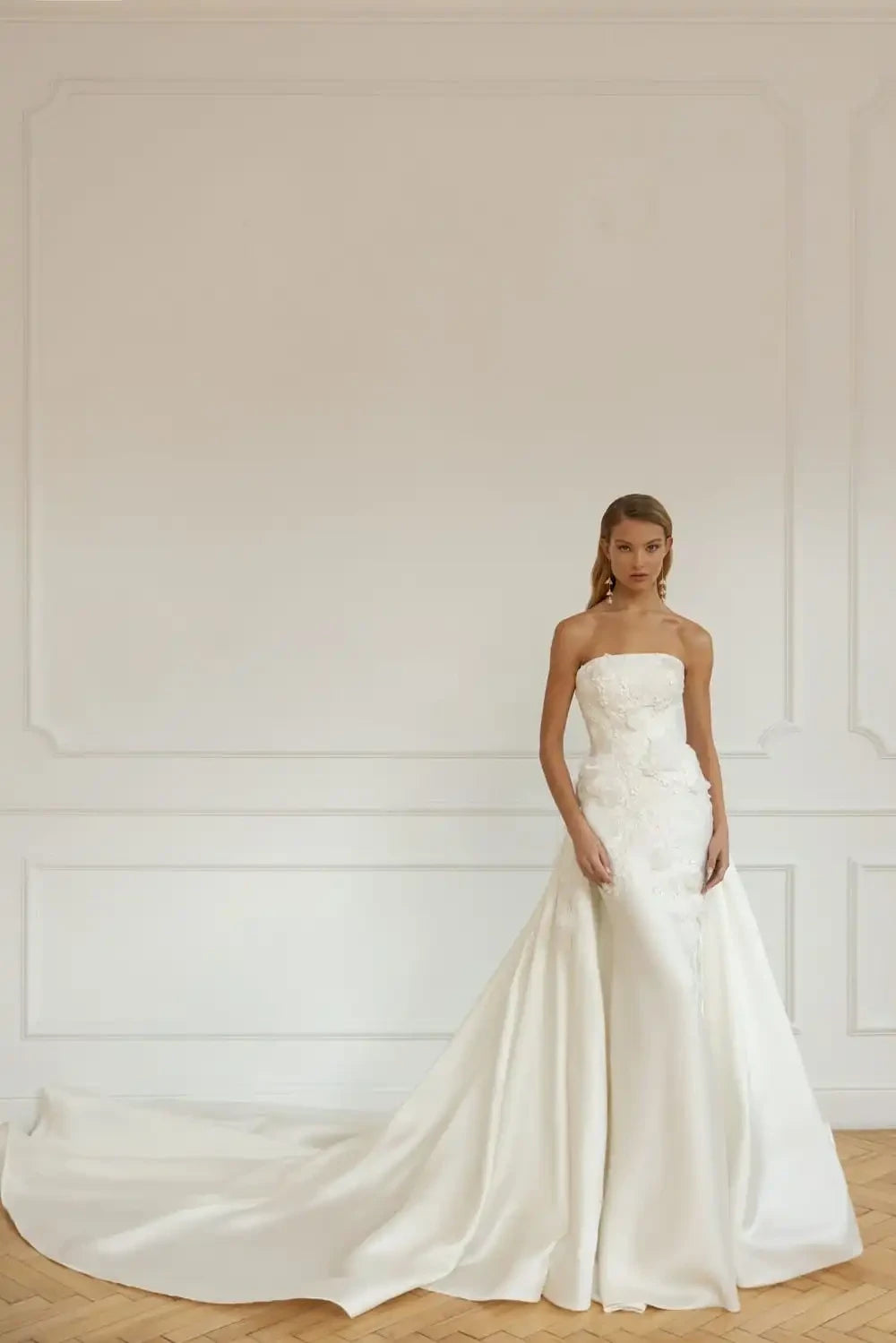 Minelli dress and overskirt