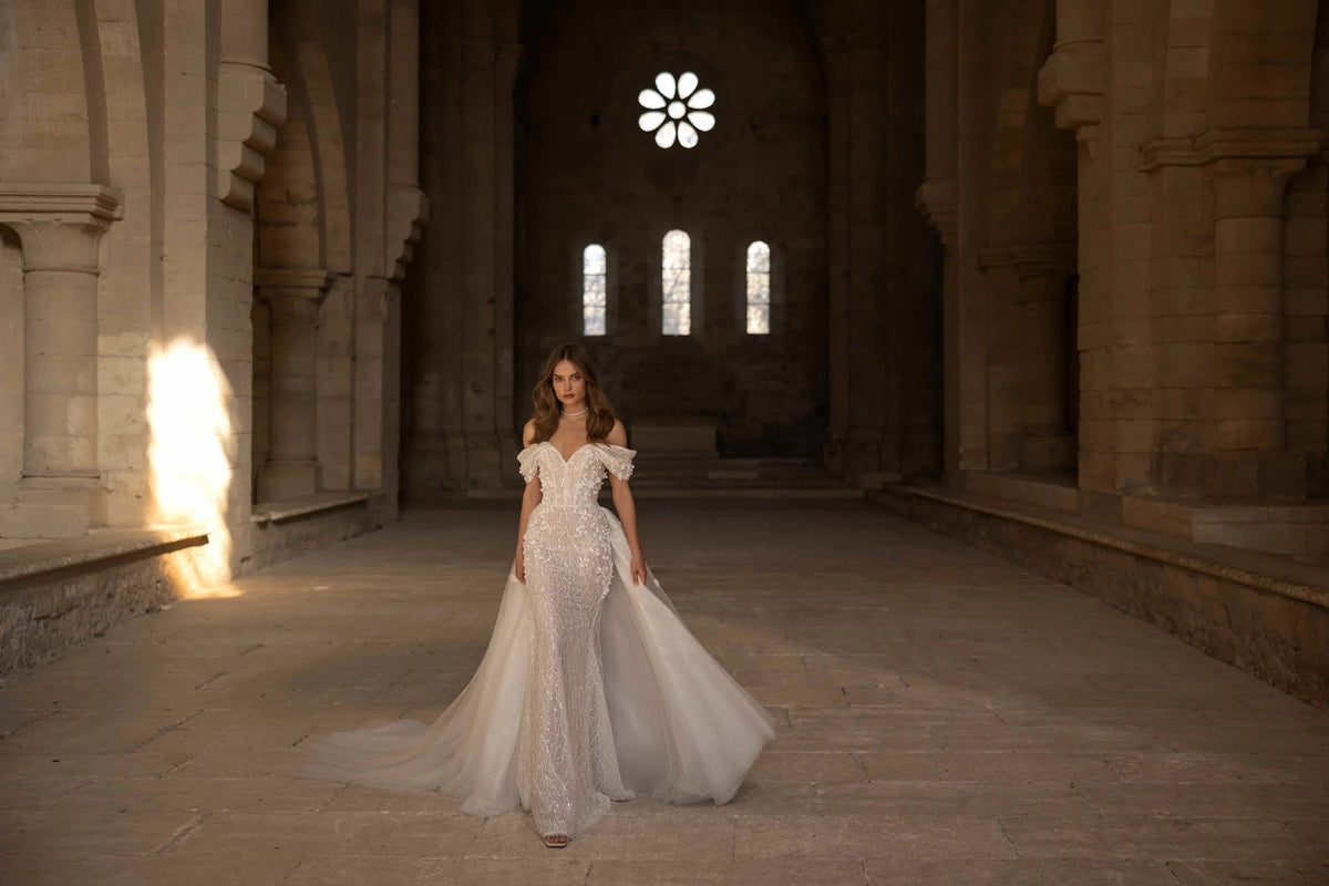 Marsha dress and Overskirt