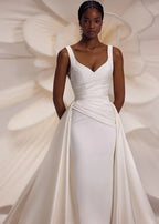 Percy dress and overskirt