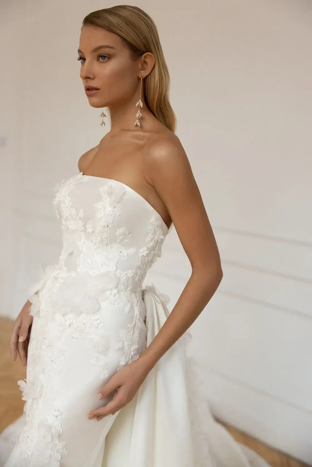 Minelli dress and overskirt