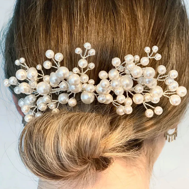 Everlasting Pearl Veil Comb