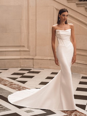 Élysée Style #Florentina dress and straps only #0 Ivory thumbnail