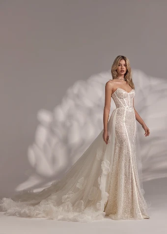 Eva Lendel Style #Porsha overskirt only #0 Ivory thumbnail