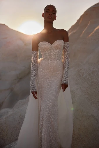 Eva Lendel Style #Monaco overskirt #0 Ivory thumbnail