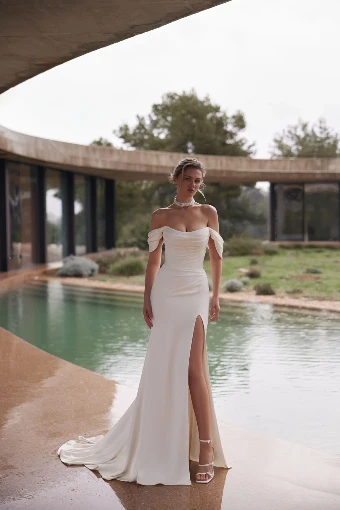 Eva Lendel Style #Palace dress only #0 Ivory thumbnail