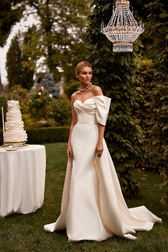 Luce Sposa Style #Alba Dress and overskirt #0 Ivory thumbnail