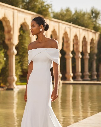 Rosa Clara Style #Odon dress and plain collar #0 Natural thumbnail