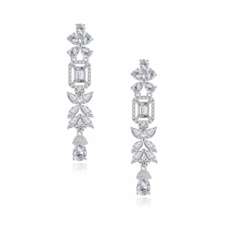 Athena Bridal Jewellery Style #Laura #0 Silver thumbnail
