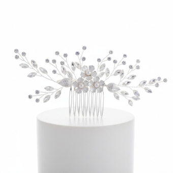 Athena Bridal Jewellery Style #Wendy Hair comb #2 thumbnail