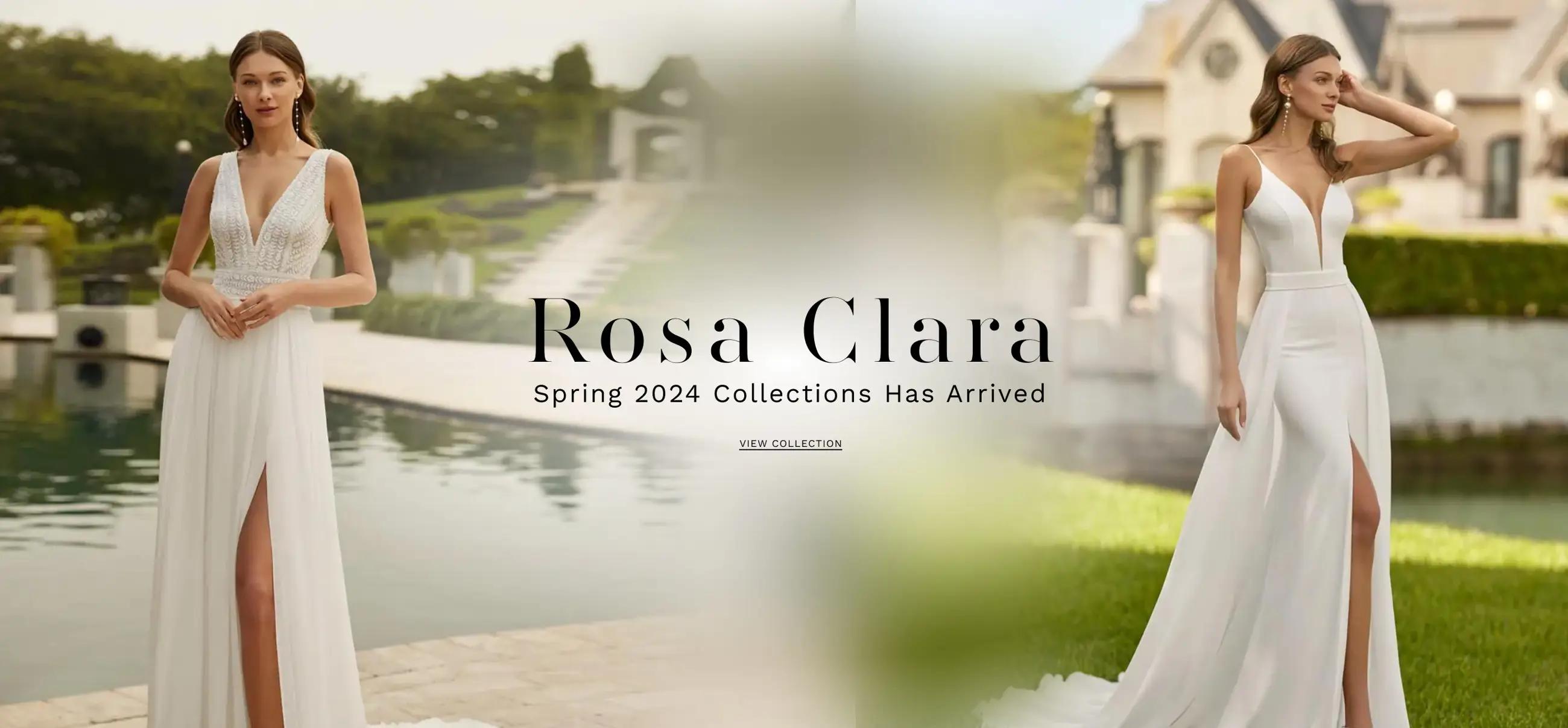 Rosa Clara 2024 Bridal Banner Desktop