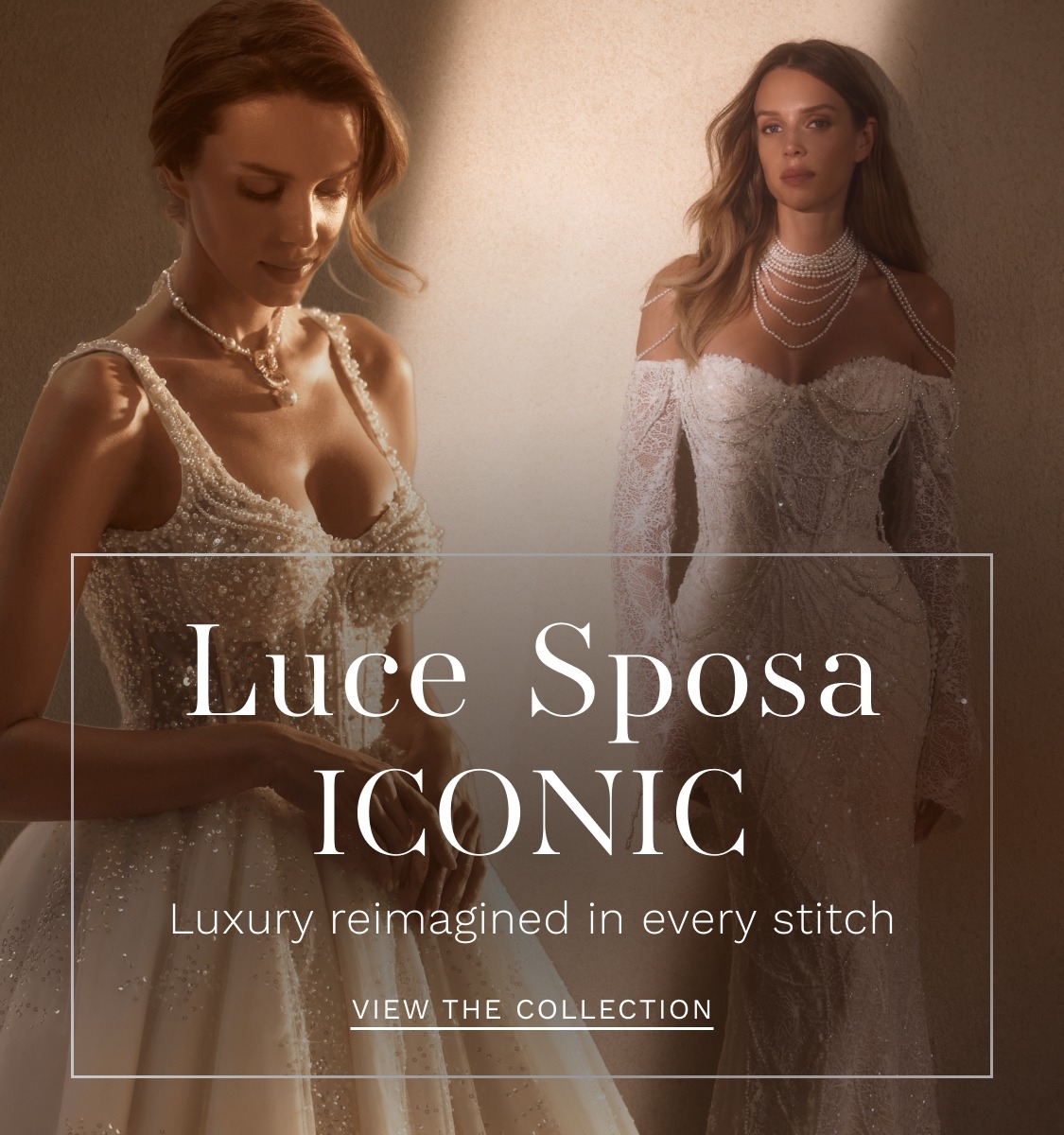 Luce Sposa Iconic Banner Mobile