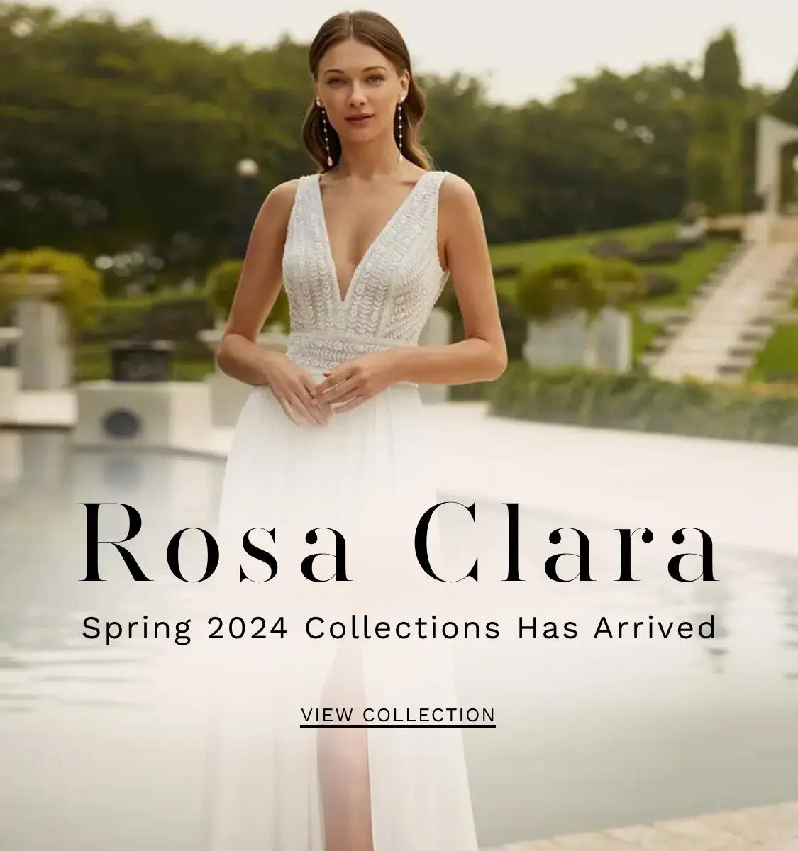 Rosa Clara 2024 Bridal Banner Mobile