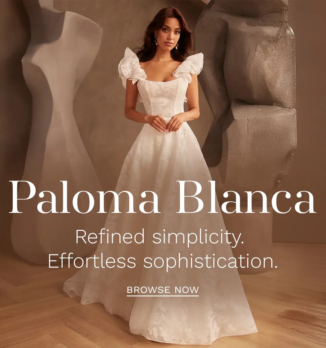 Paloma Blanca Banner Mobile